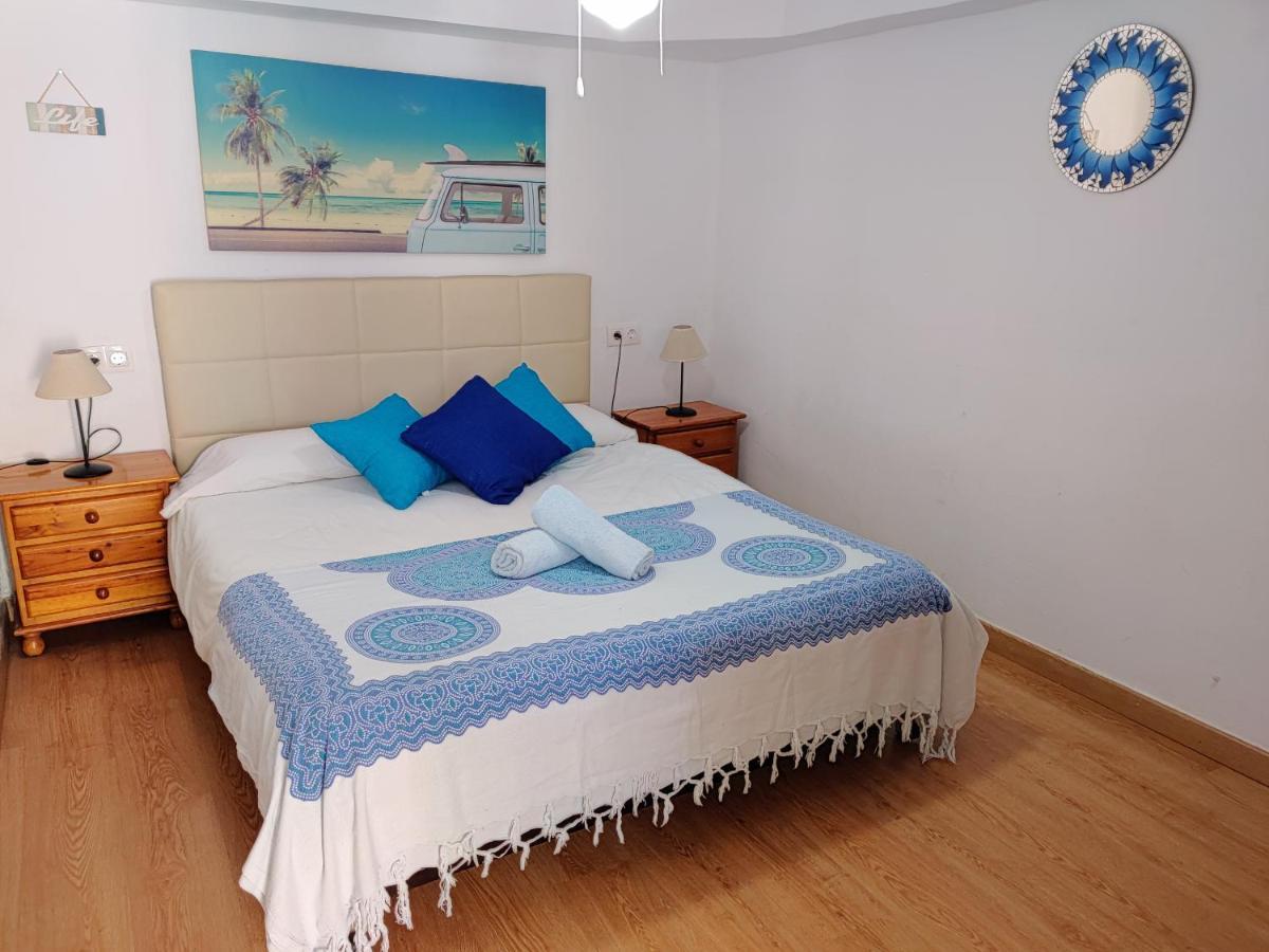Apartamento Barbacoa, Piscina Y Playa La Pobla de Farnals Exteriör bild