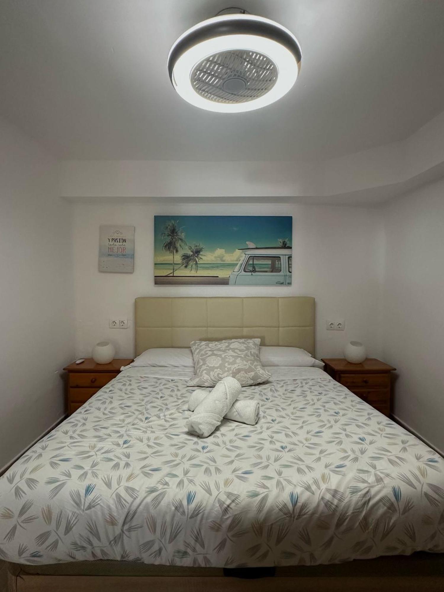Apartamento Barbacoa, Piscina Y Playa La Pobla de Farnals Exteriör bild
