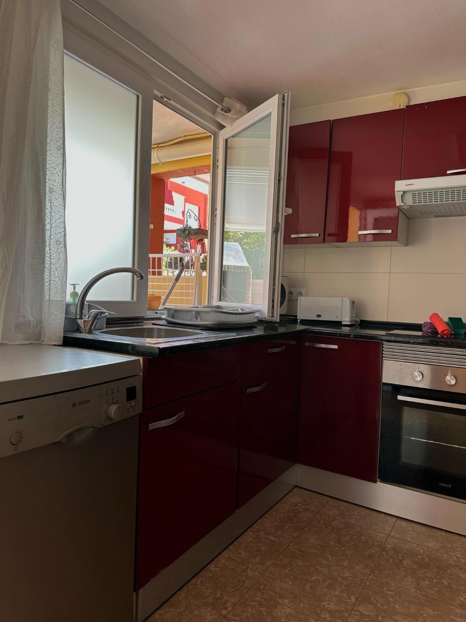 Apartamento Barbacoa, Piscina Y Playa La Pobla de Farnals Exteriör bild