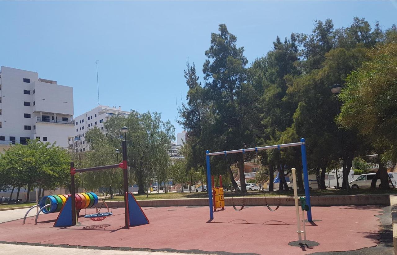 Apartamento Barbacoa, Piscina Y Playa La Pobla de Farnals Exteriör bild